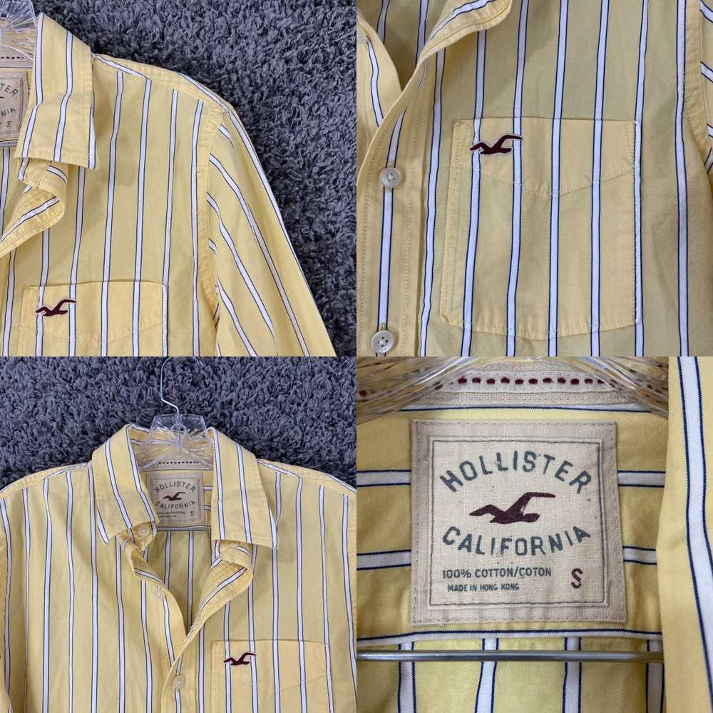 Vintage Hollister Mens Multicolor Striped Long Sl… - image 4