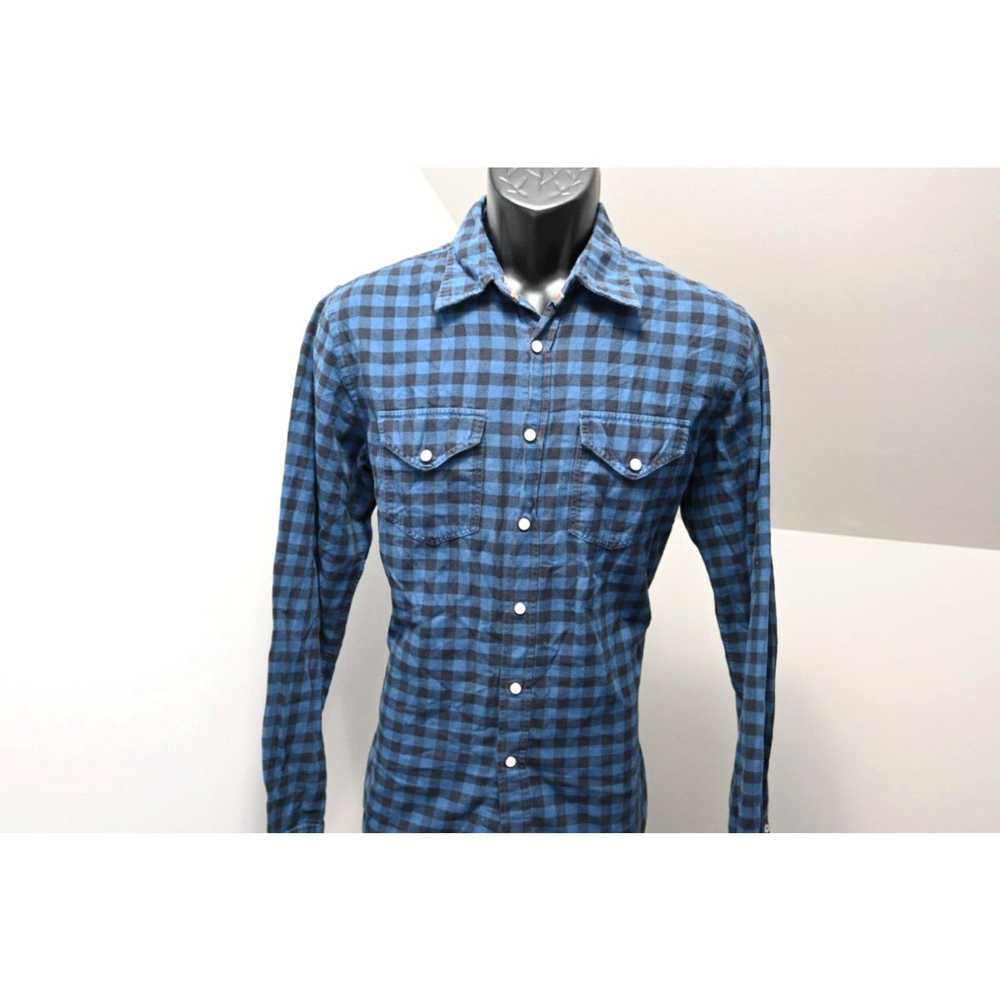 Lucky Brand Super Bad Western Pearl Snaps Shirt L… - image 2