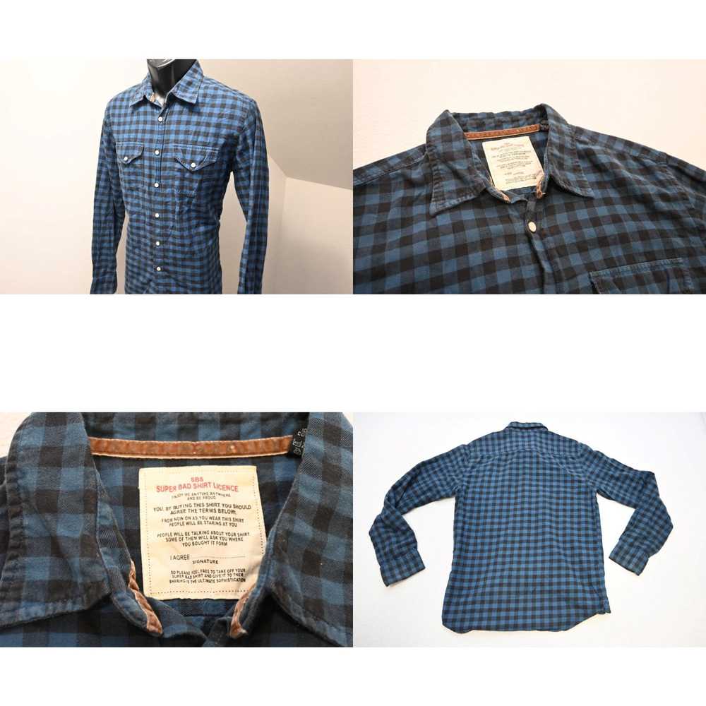 Lucky Brand Super Bad Western Pearl Snaps Shirt L… - image 4