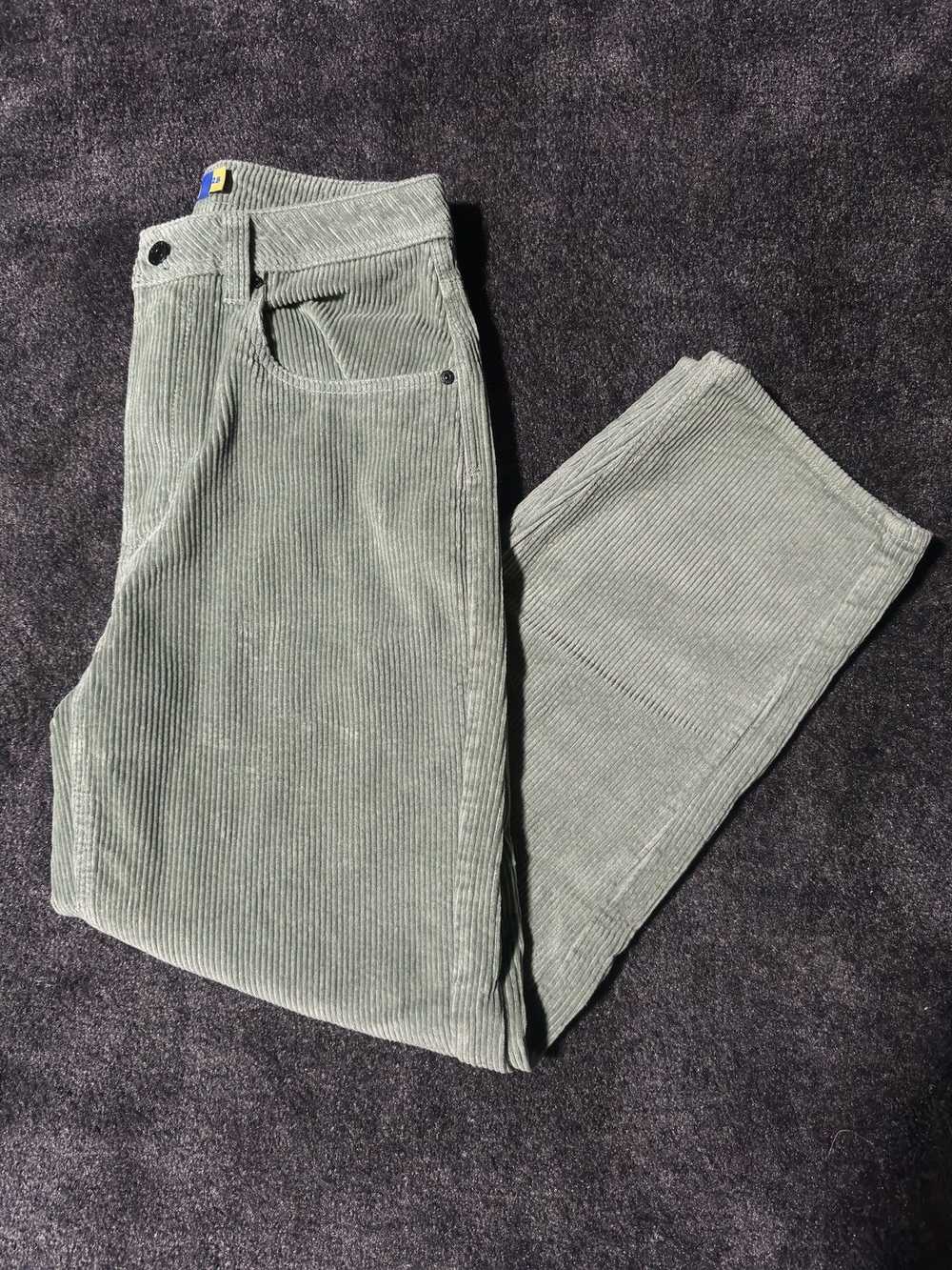 Empyre Empyre Skate Hedge Green Corduroy Pants - image 1