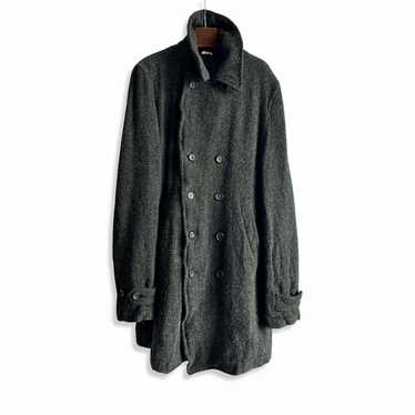 Comme des Garcons Homme Deux Dark green tweed lon… - image 1