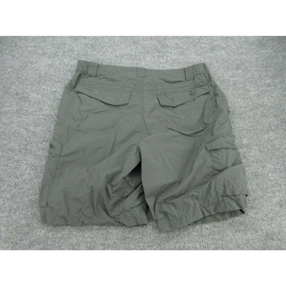 Vintage Columbia Shorts Adult 38x10 Gray Cargo Zi… - image 5