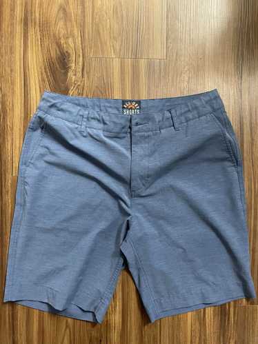 Faherty Faherty Blue Shorts (32 waist, 8 inch inse