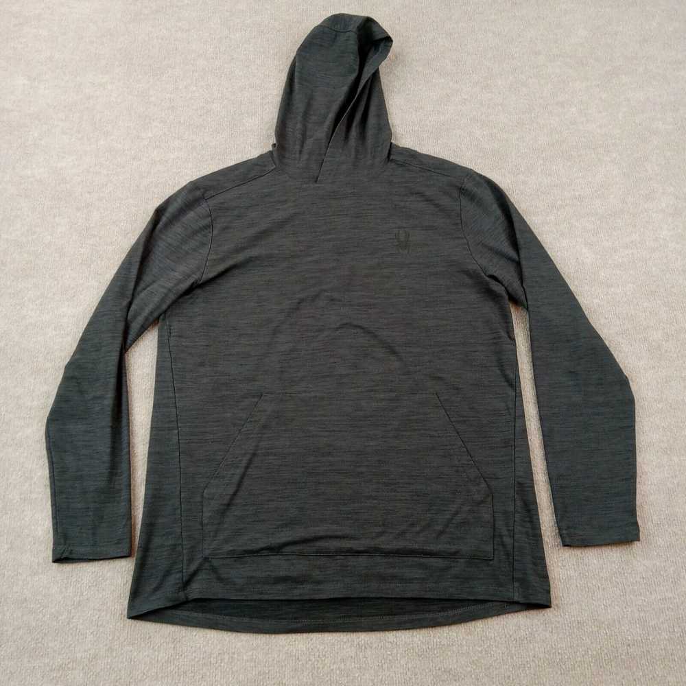 Spyder Spyder Active Hoodie Mens Large Gray Hoode… - image 1