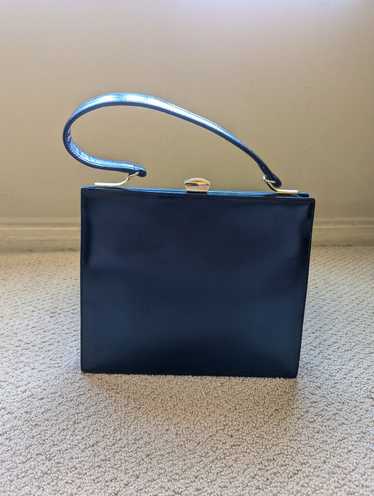 Other Vintage Dofan Black Leather Shoulder Bag