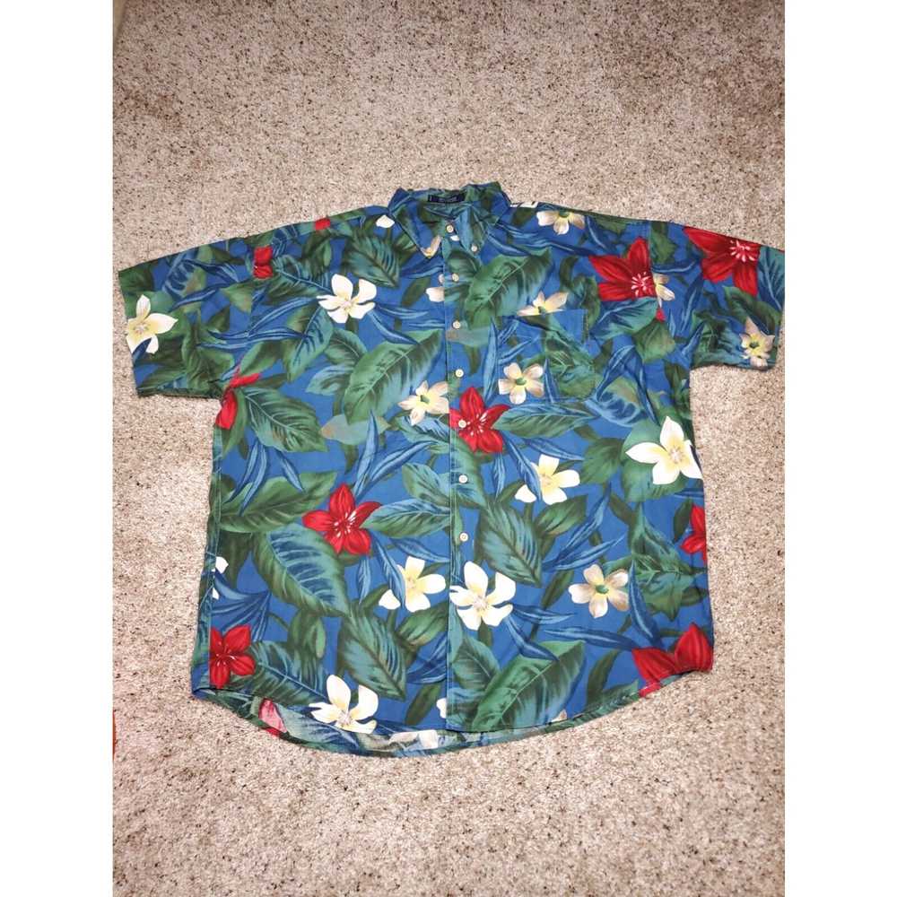 Chaps Vintage Chaps Ralph Lauren Hawaiian Shirt X… - image 1