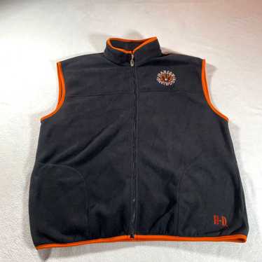 Harley Davidson Vintage Harley Davidson Vest Mens… - image 1