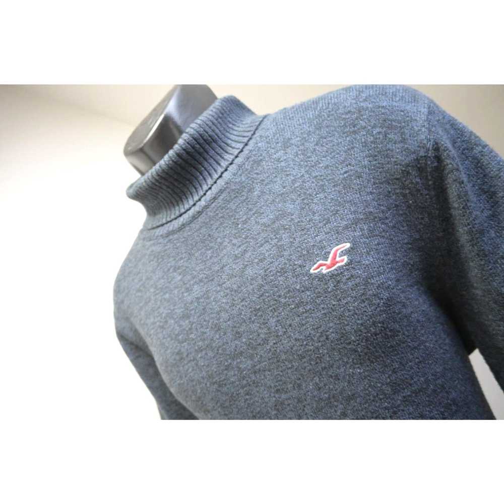 Vintage Hollister Cotton-Poly Turtleneck Sweater … - image 1