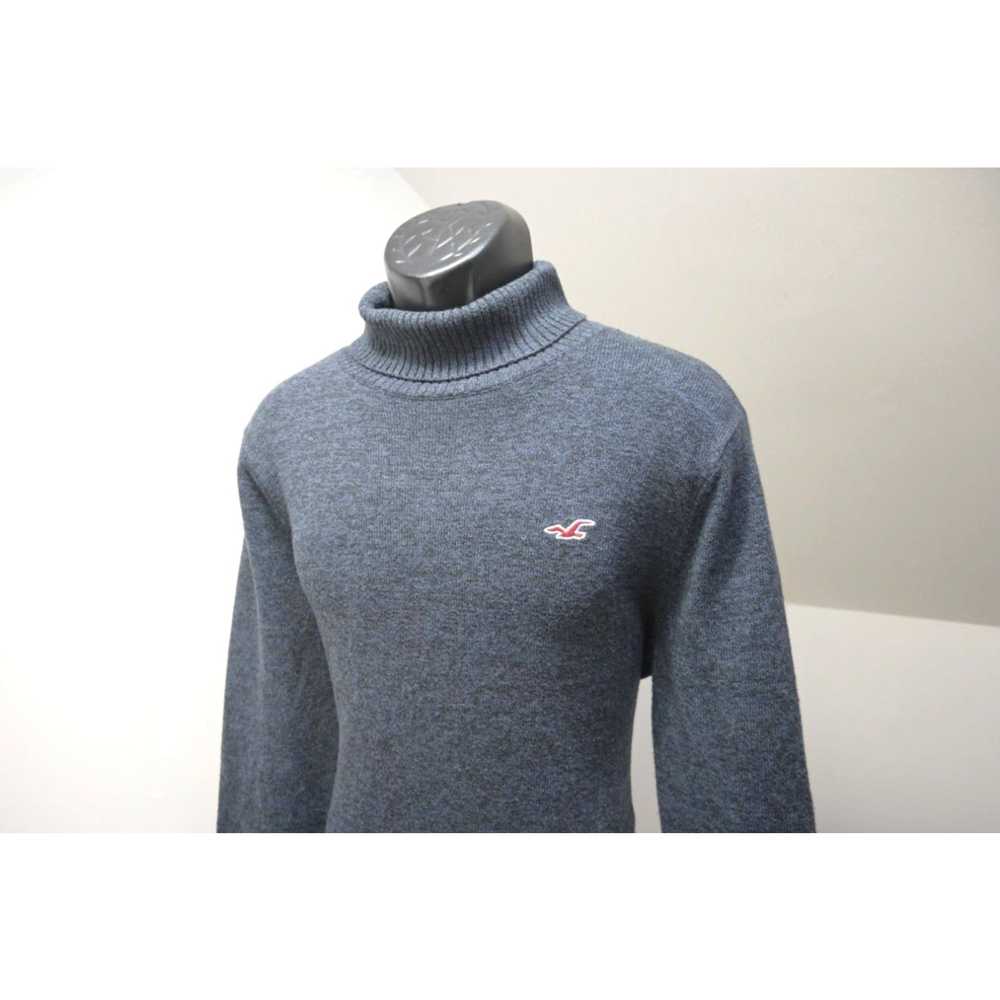 Vintage Hollister Cotton-Poly Turtleneck Sweater … - image 3