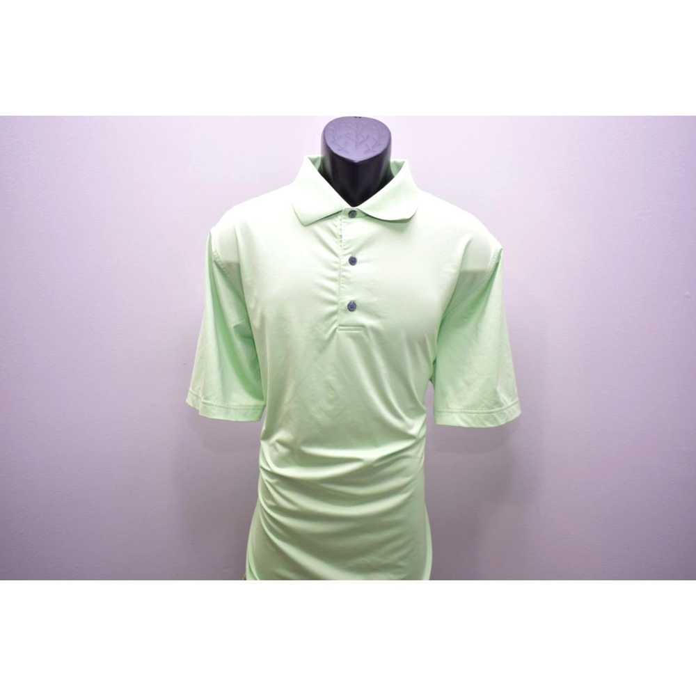 Footjoy FootJoy Golf Polo Athletic Fit Green Dry … - image 3