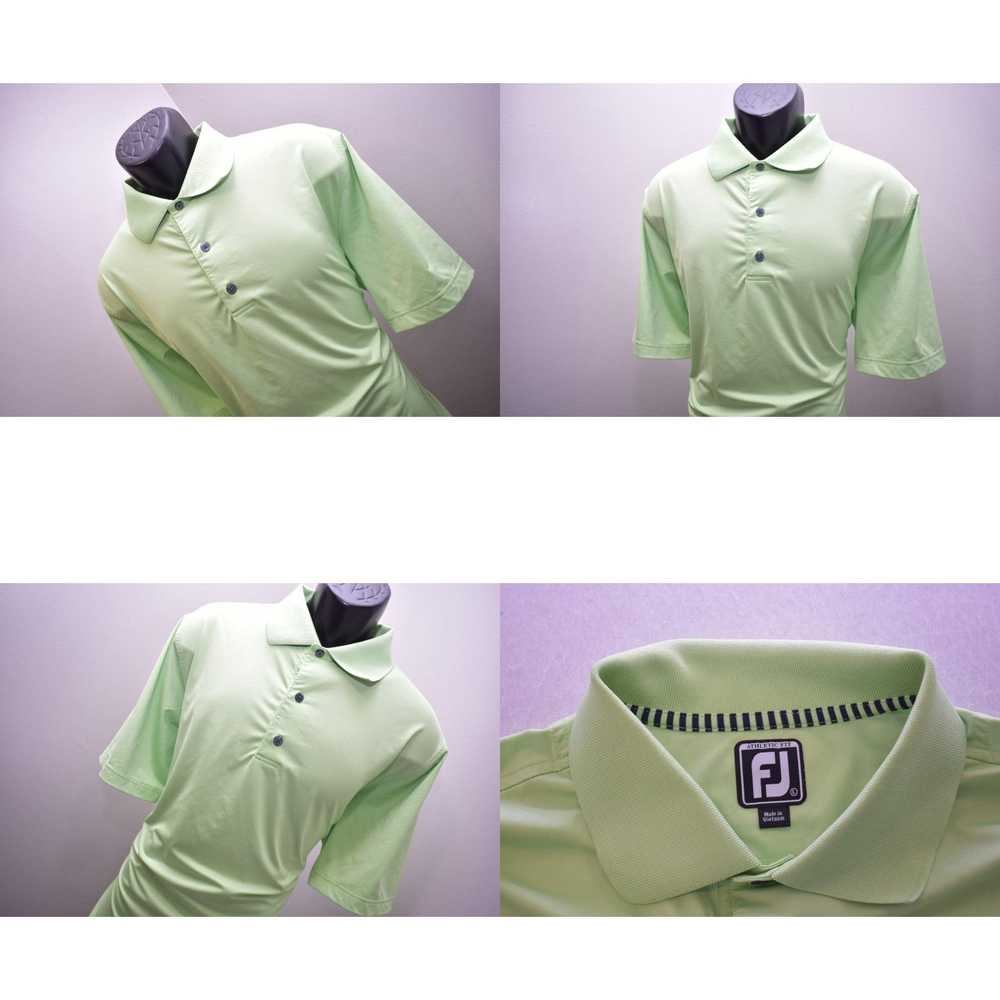 Footjoy FootJoy Golf Polo Athletic Fit Green Dry … - image 4