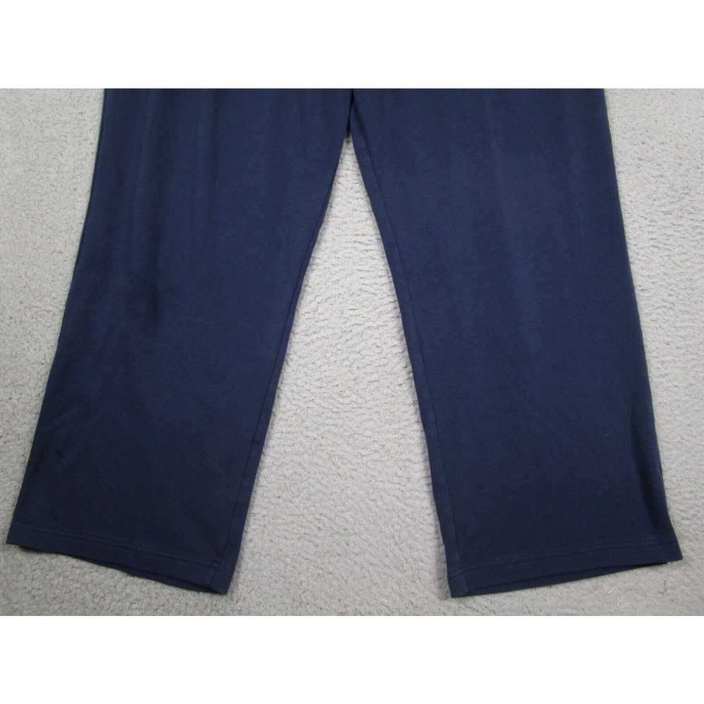 Vintage Woman Within Pants Womens 3XT Blue Fleece… - image 2