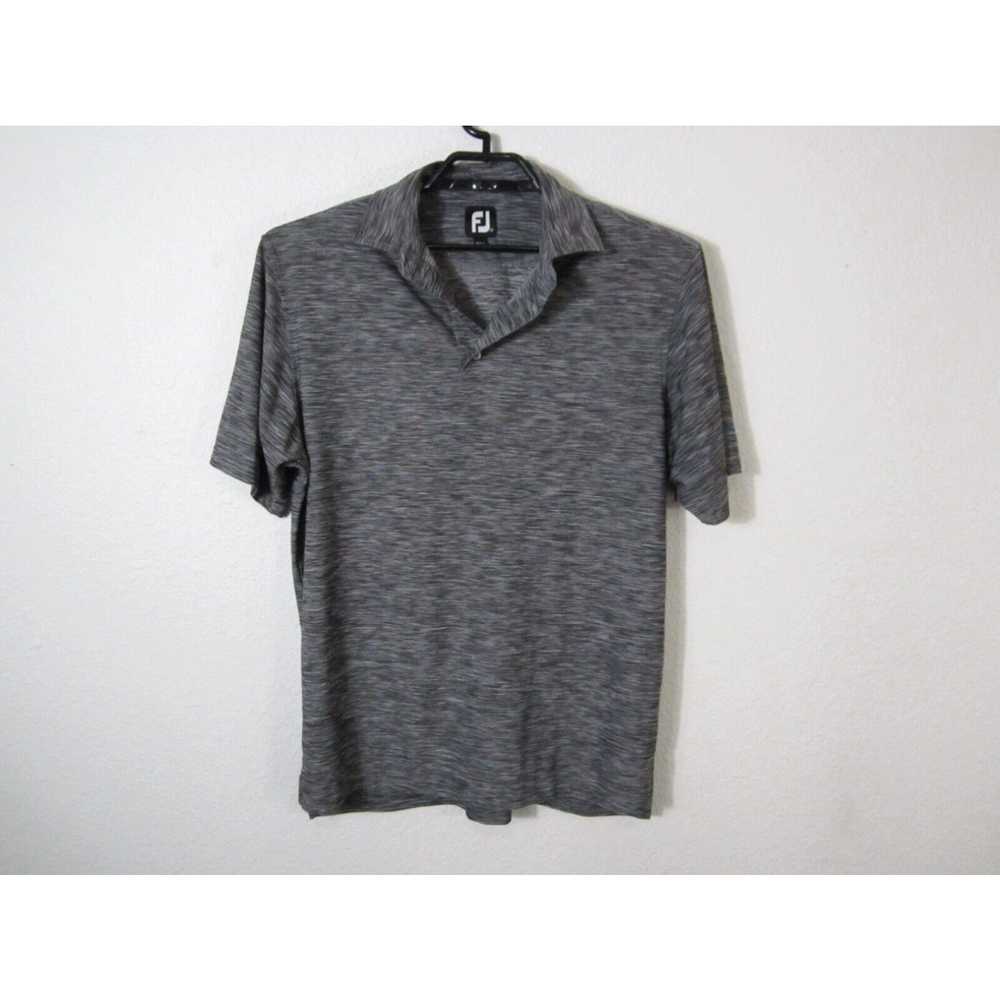 Footjoy Footjoy Polo Shirt Mens Medium Heathered … - image 1