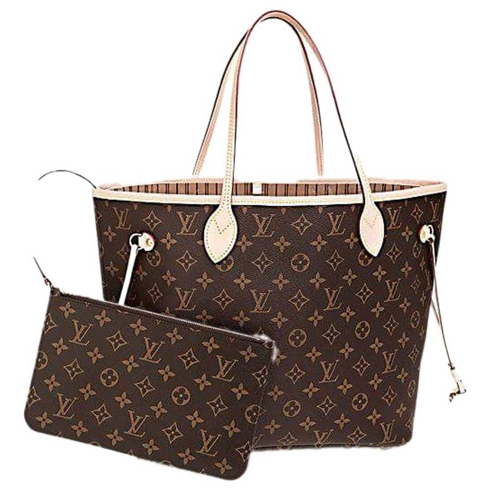 Louis Vuitton Neverfull leather tote - image 1