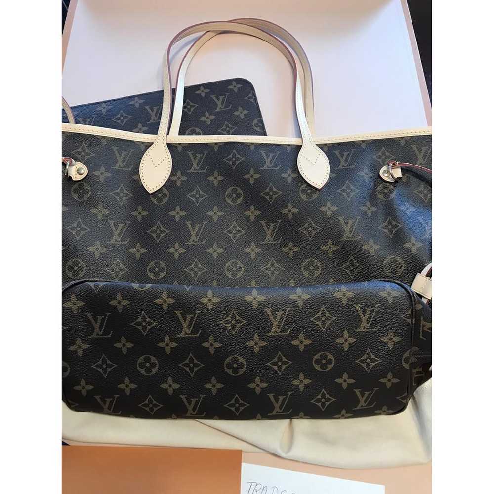 Louis Vuitton Neverfull leather tote - image 2