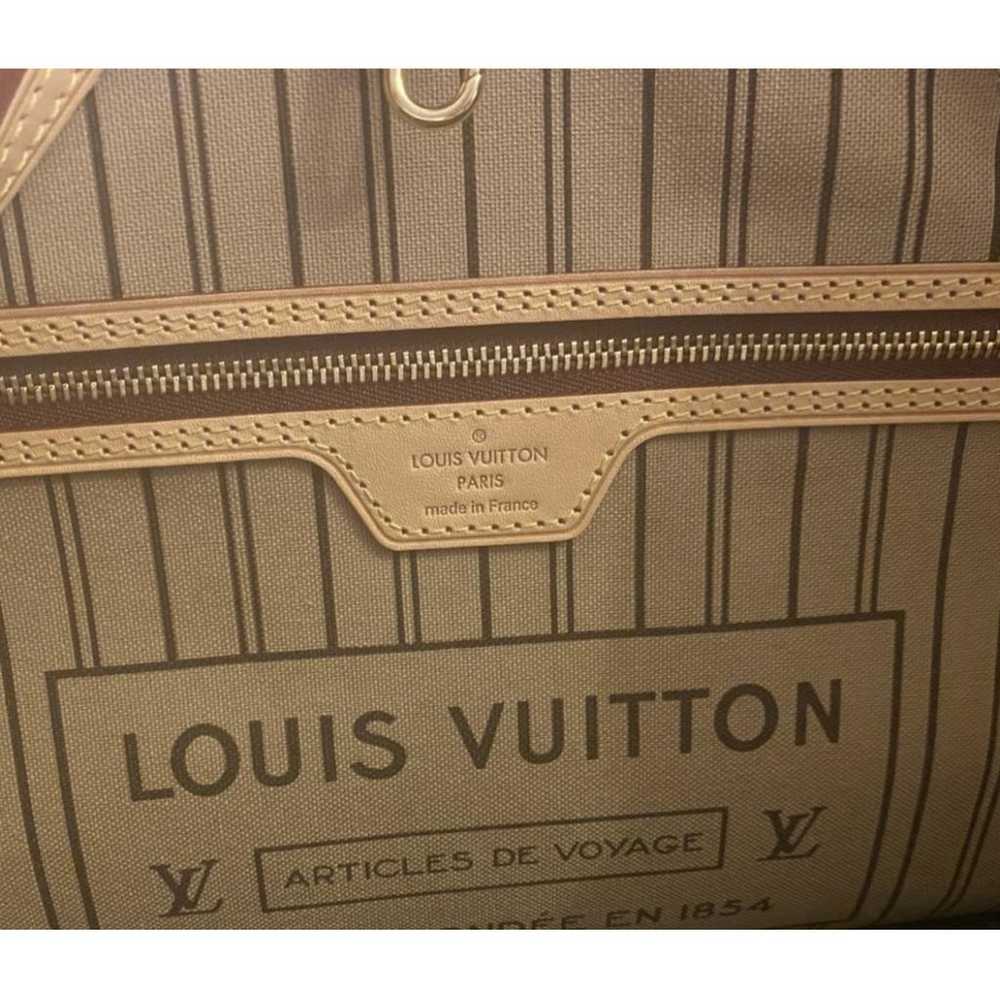 Louis Vuitton Neverfull leather tote - image 7