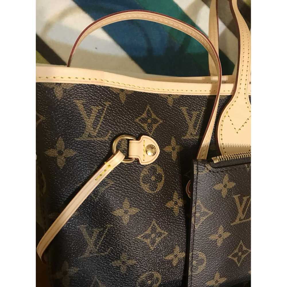 Louis Vuitton Neverfull leather tote - image 8