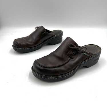 Eastland Eastland Clogs Chunky Y2K Brown Leather M