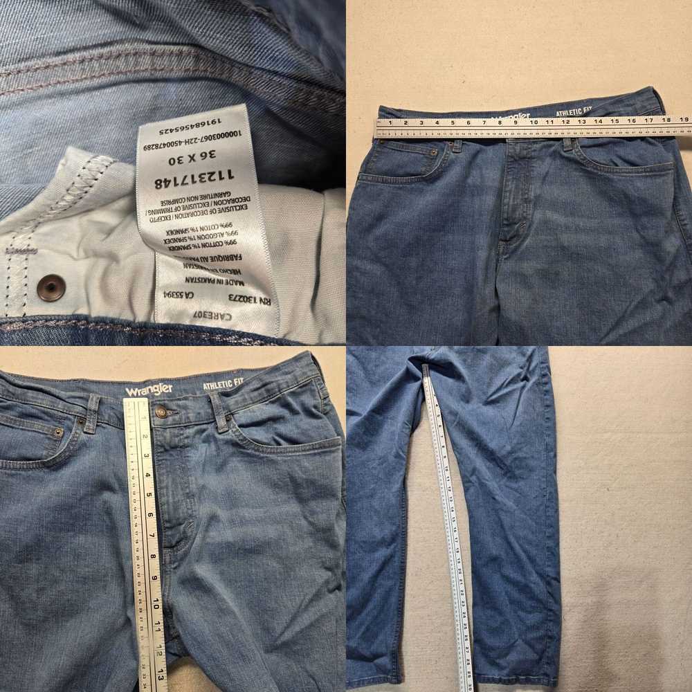 Wrangler Wrangler Athletic Fit Jeans Medium Wash … - image 4