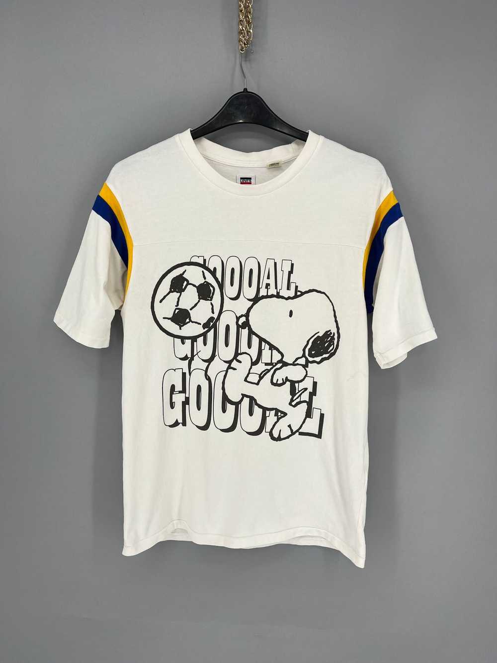 Levi's × Peanuts × Streetwear Football Tee Gooaal… - image 2