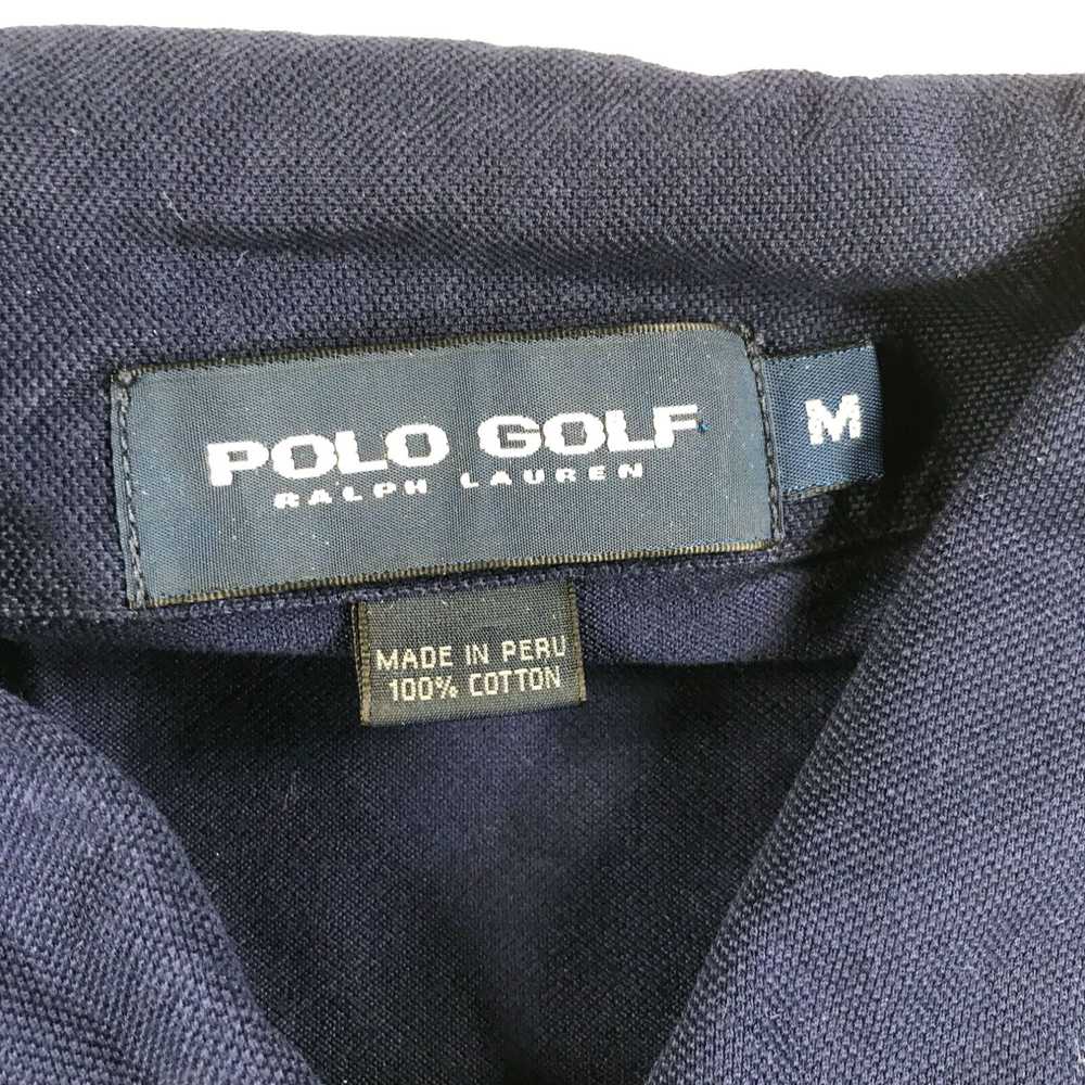 Pony Ralph Lauren Polo Golf Shirt Mens Medium Nav… - image 3