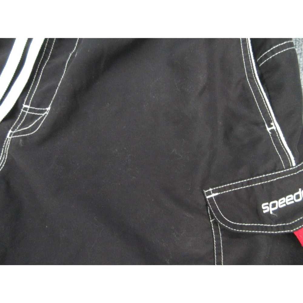 Speedo Speedo Trunks Adult Large Black Swimwear S… - image 3