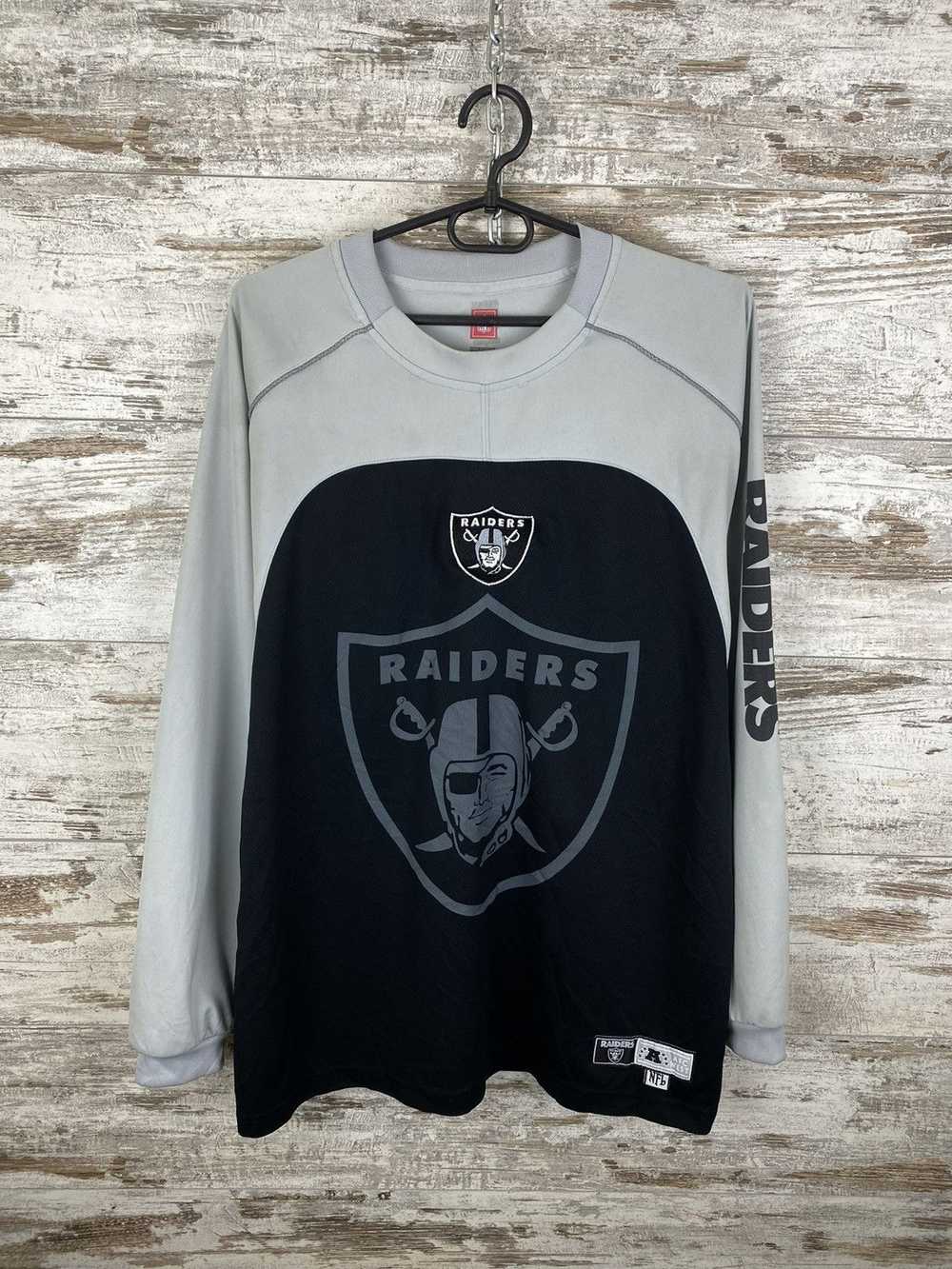 NFL × Oakland Raiders × Vintage Mens Vintage Raid… - image 3