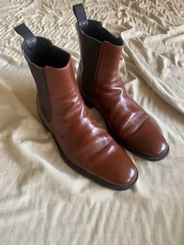 Gucci Gucci Chelsea Boots Burgundy