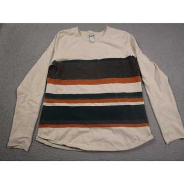 Blend Duluth Sweater Womens Large Brown Striped L… - image 1