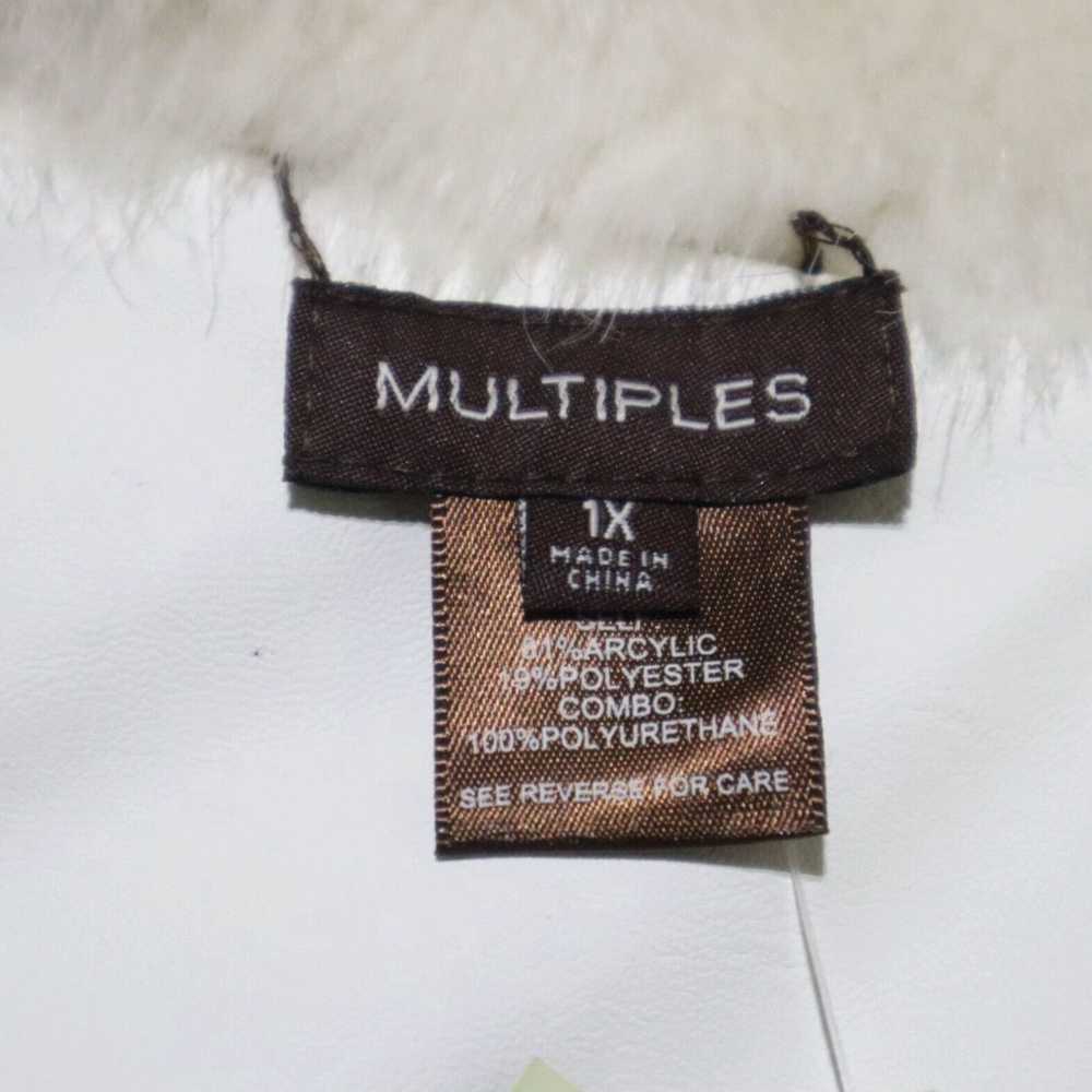 Weatherproof *NEW* Multiples FAUX Fur Vest Revers… - image 3