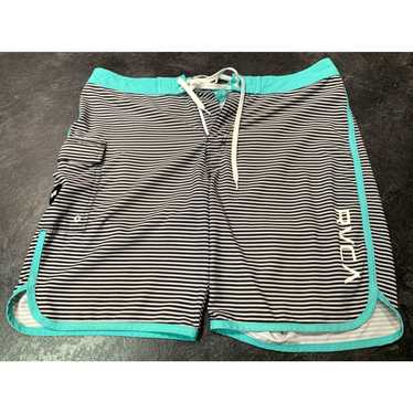 Rvca RVCA Board Shorts Boardshorts Mens 36 White … - image 1