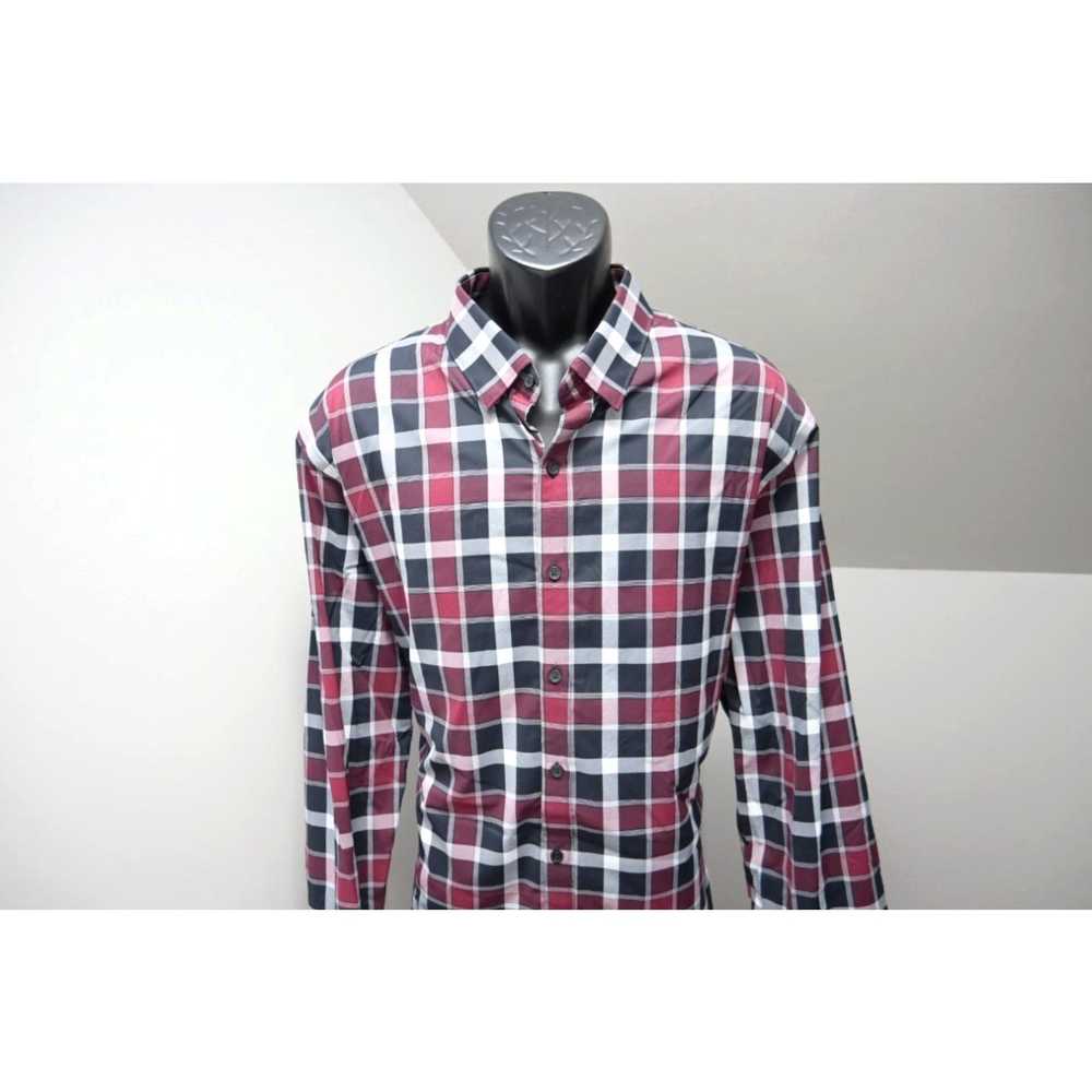 Express Express Performance Dress Shirt Slim Fit … - image 3