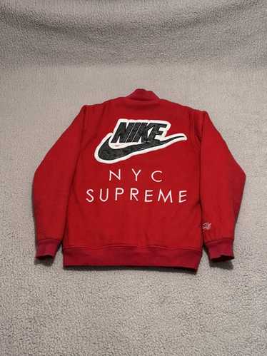 Supreme nike sb varsity jacket online