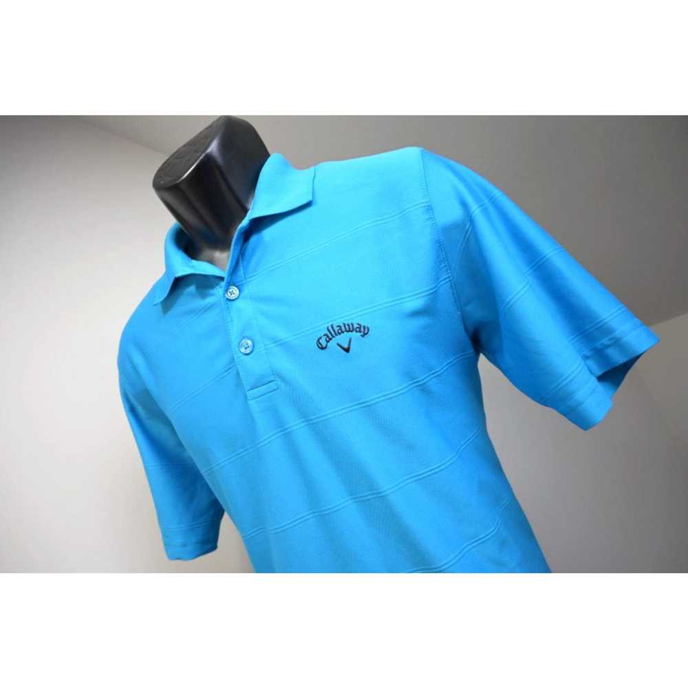 Callaway Callaway Golf Polo Opti Dry Blue Short S… - image 1