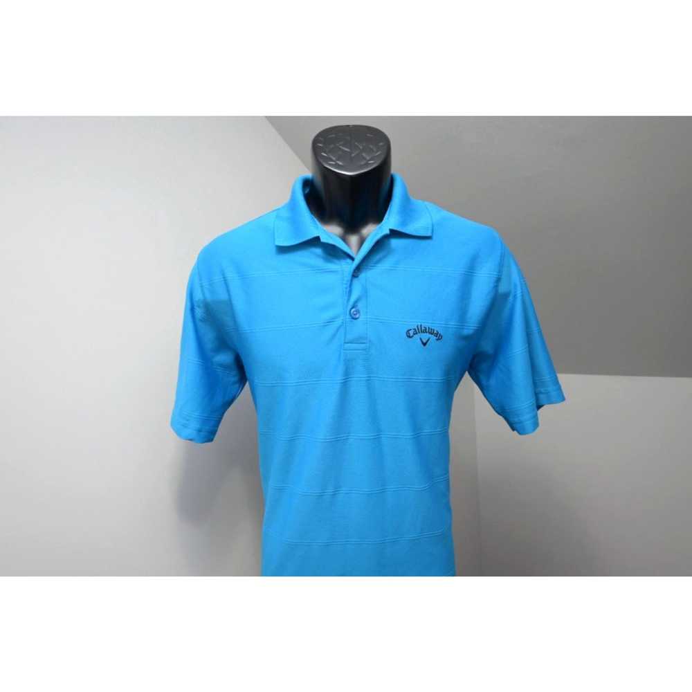 Callaway Callaway Golf Polo Opti Dry Blue Short S… - image 2