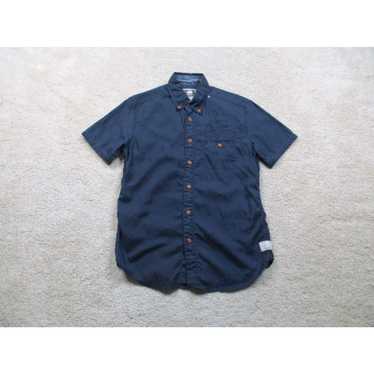 Vintage G Star RAW Shirt Mens Mediium Blue Button… - image 1