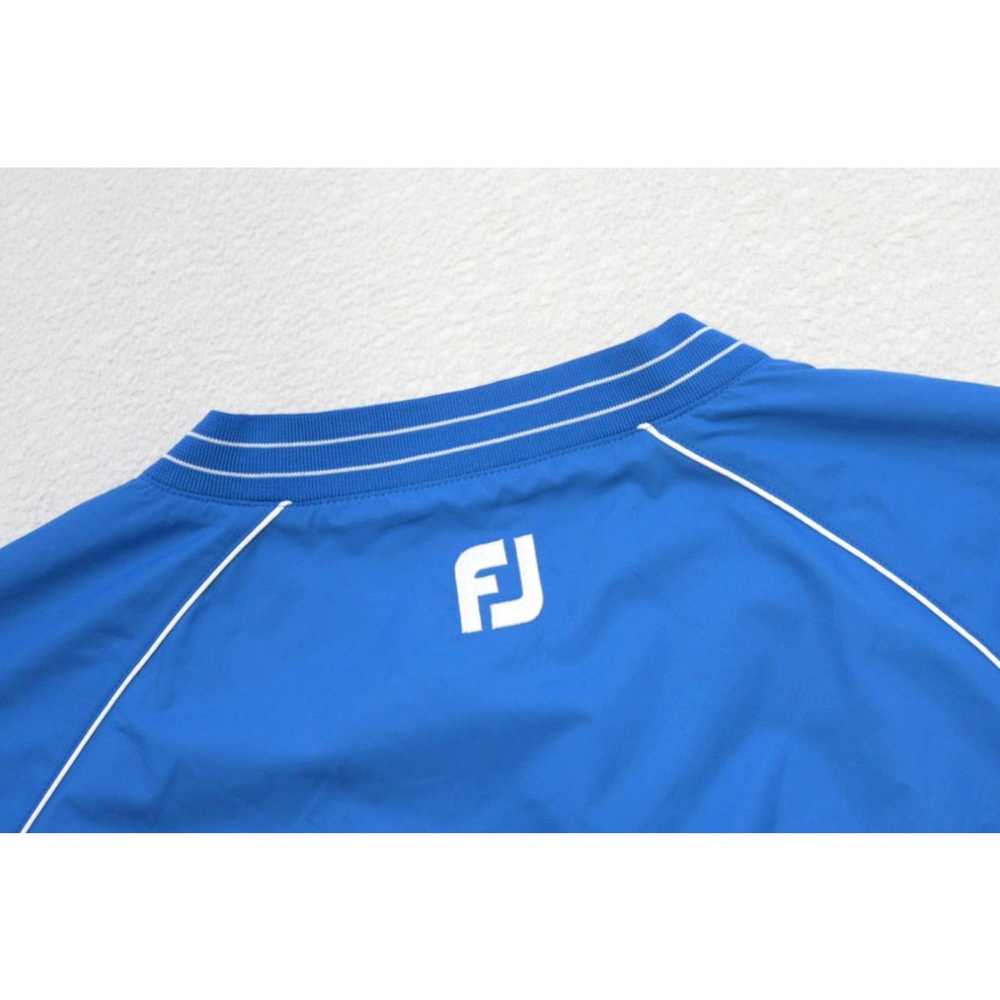 Footjoy FootJoy V Neck Windbreaker Golf Jacket Bl… - image 1