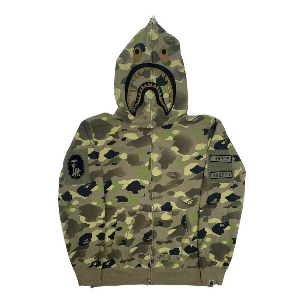 Bape x Undefeated Shark Full Zip Hooded Sweatshir… - image 1