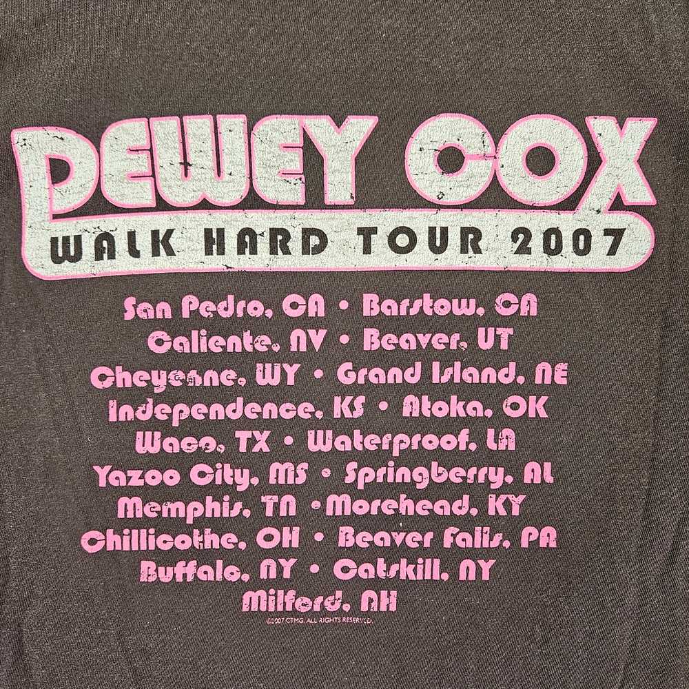 Dewey Cox Walk Hard World Tour 2007 Concert T-Shi… - image 8