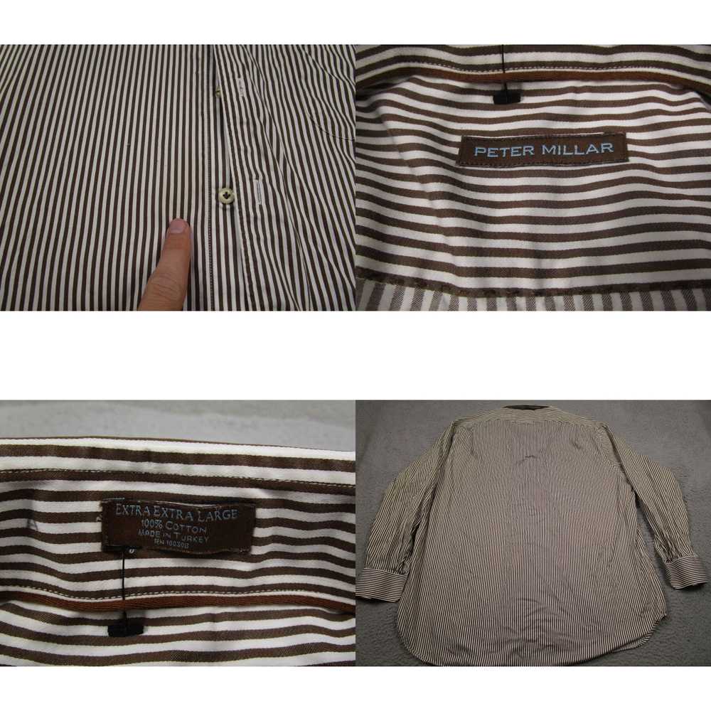 Peter Millar Peter Millar Shirt Mens XXL Brown St… - image 4