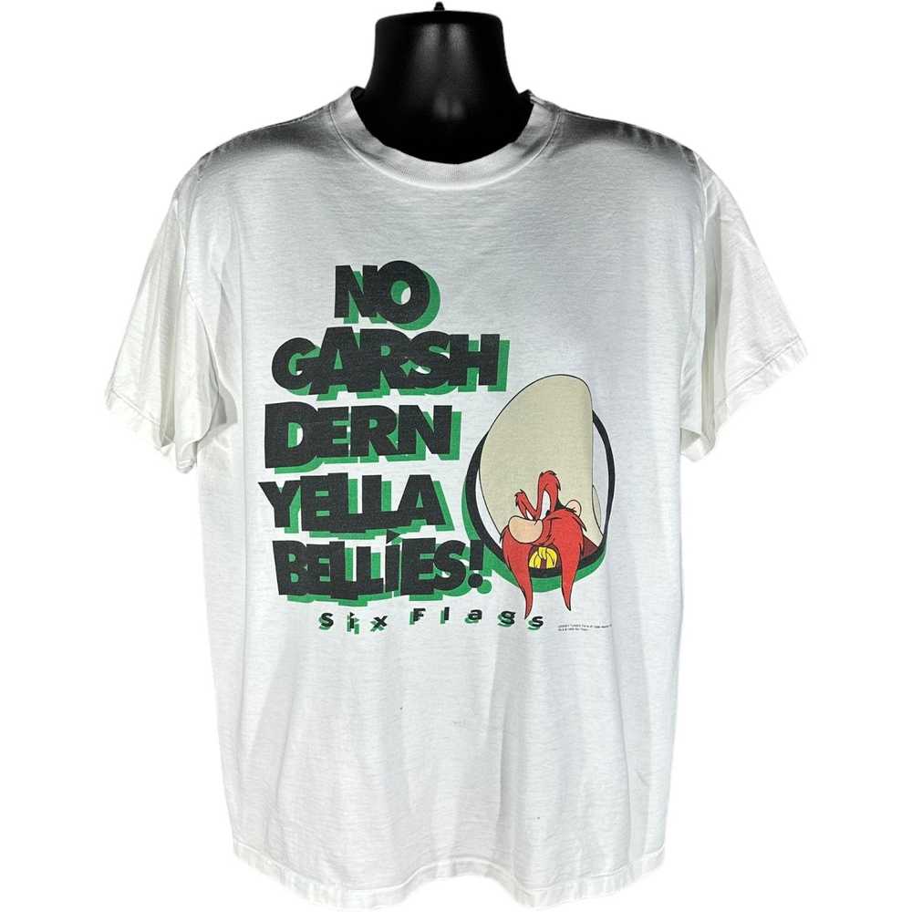 Vintage Vintage Six Flags "No Garsh Dern Yella Be… - image 1