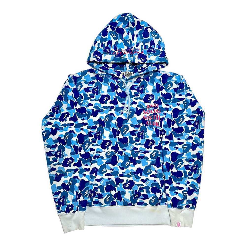 Bape x Anti Social Social Club ABC Camo Hooded Sw… - image 1