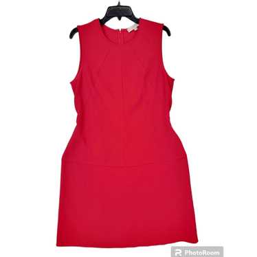 Loft Loft Women's Red Size 12 Sleeveless Shift Ca… - image 1