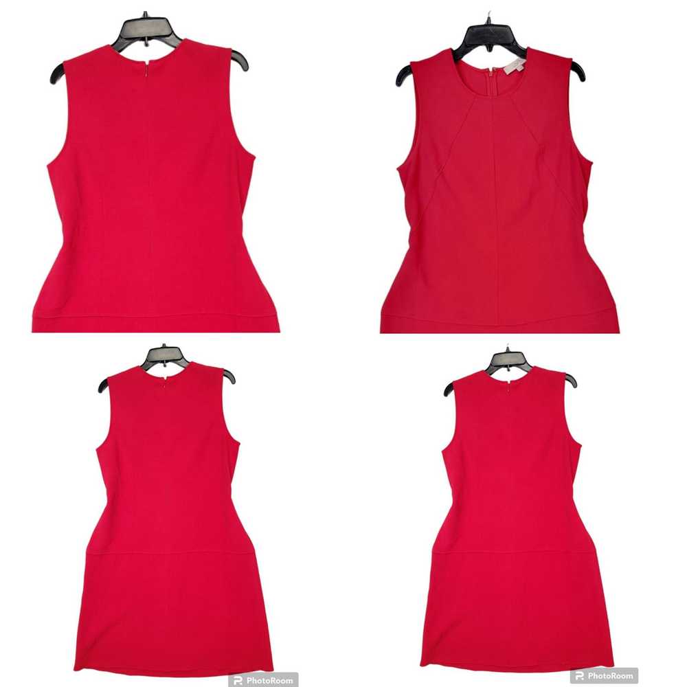 Loft Loft Women's Red Size 12 Sleeveless Shift Ca… - image 4