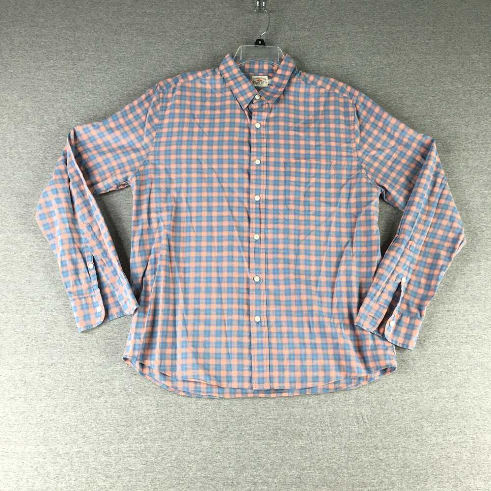 Faherty Faherty Shirt Mens Large Button Up Pink B… - image 2