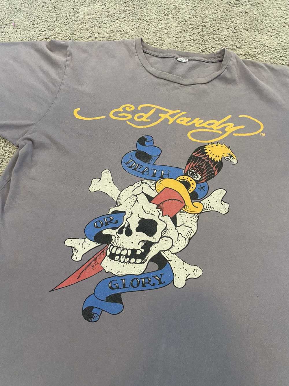 Ed Hardy × Streetwear × Vintage Ed Hardy T shirt … - image 3