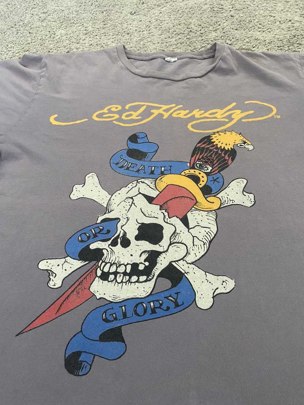 Ed Hardy × Streetwear × Vintage Ed Hardy T shirt … - image 5