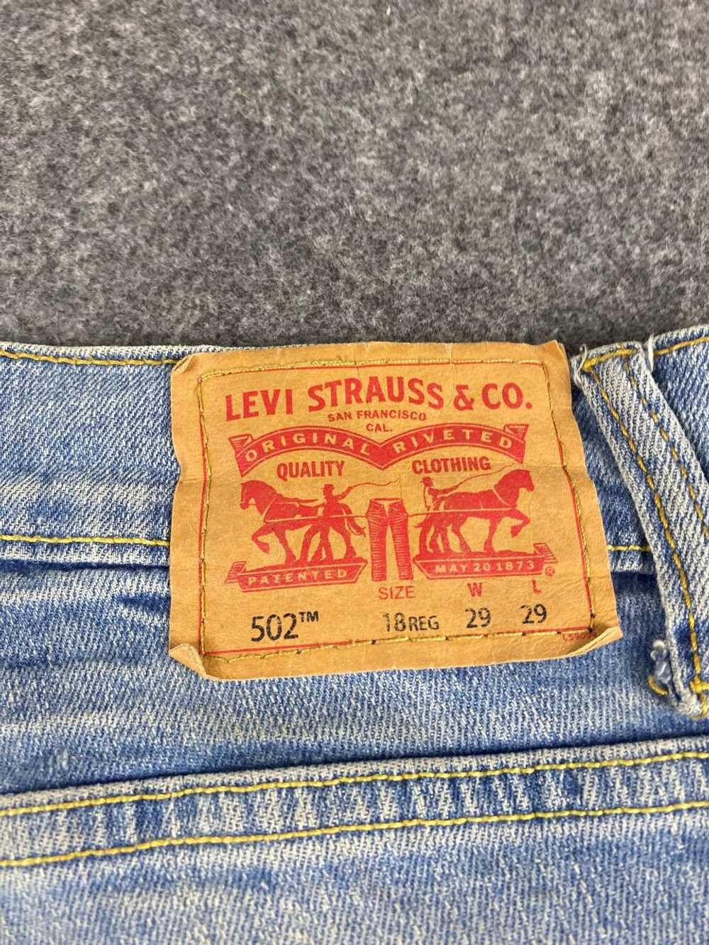 Levi's × Levi's Vintage Clothing levis 502 regula… - image 6