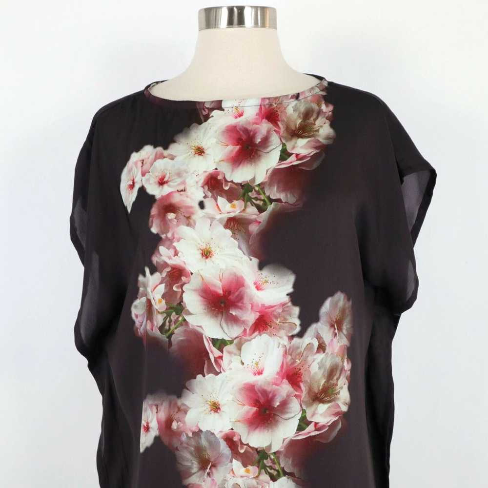 Pinko Bryn Walker Tunic Top Blouse S Small Floral… - image 2