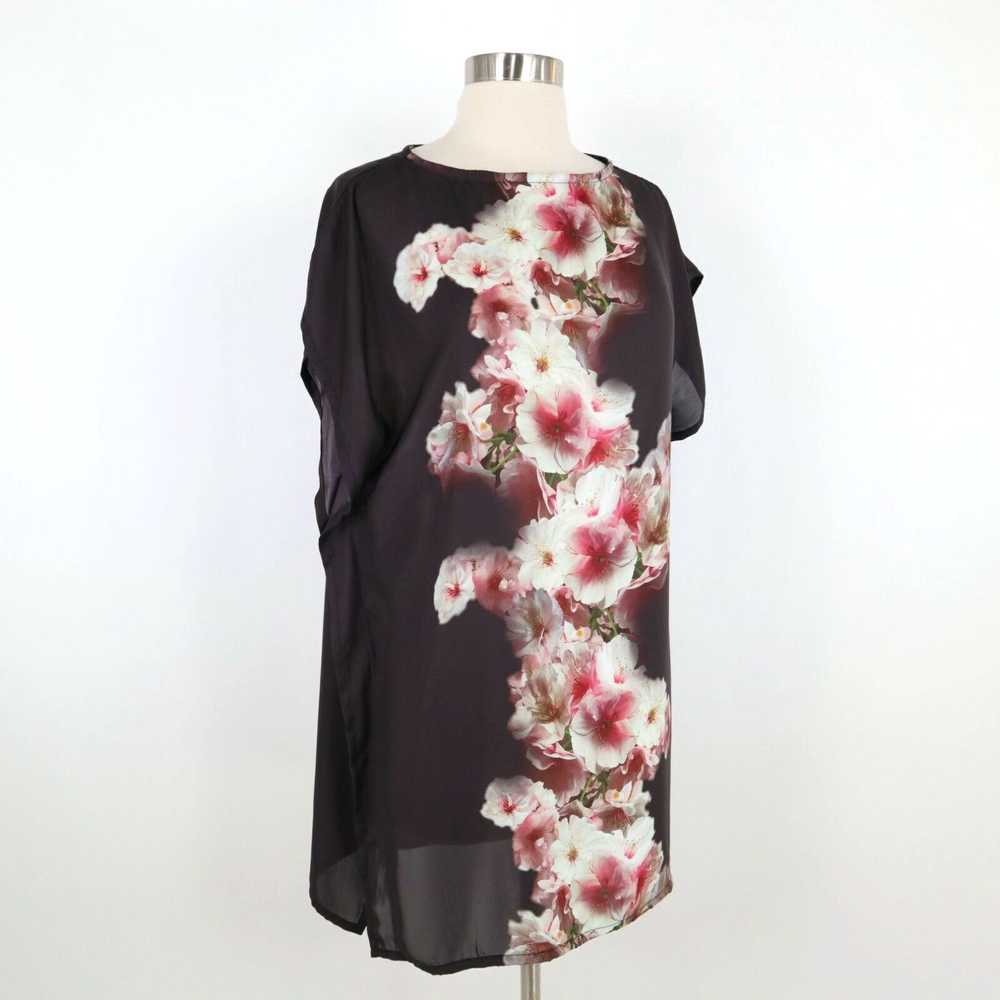 Pinko Bryn Walker Tunic Top Blouse S Small Floral… - image 3